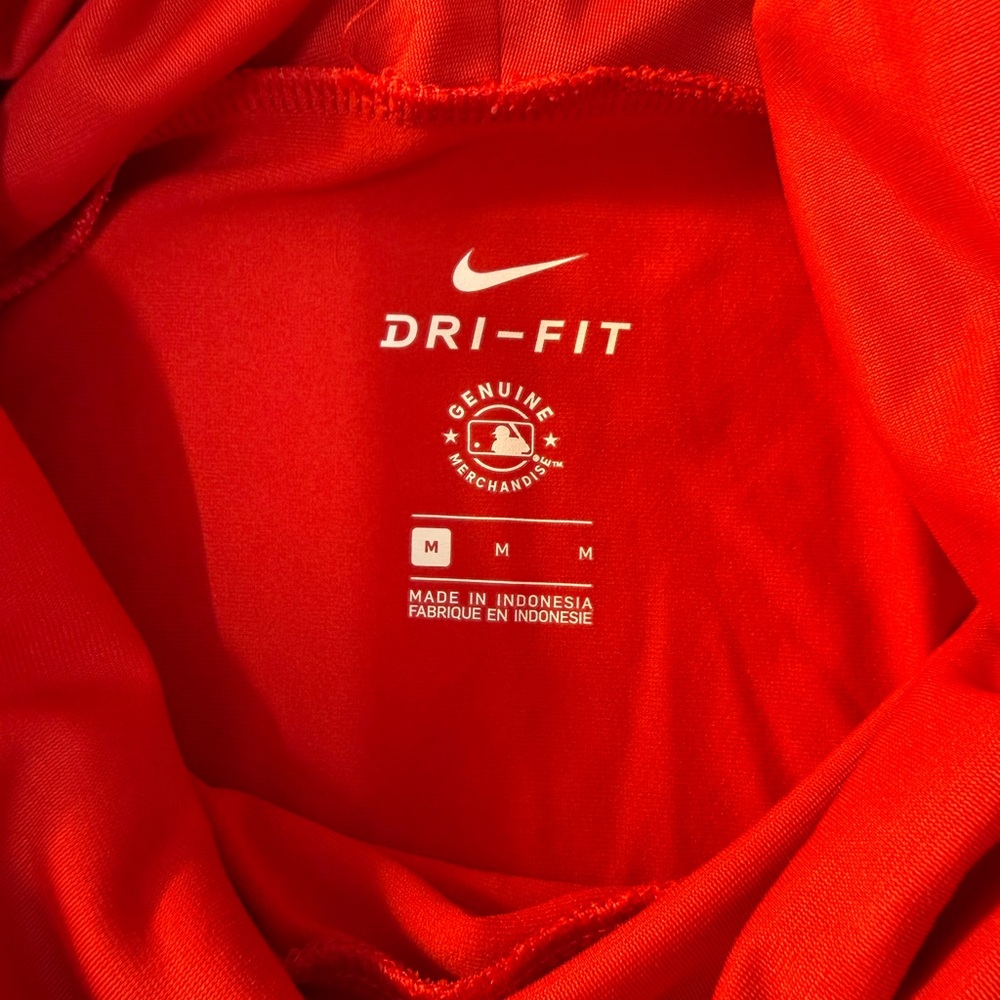 Nike  Cardinals Red, Navy & White Hooded Long-Sleeve Top - Picture 2 of 3